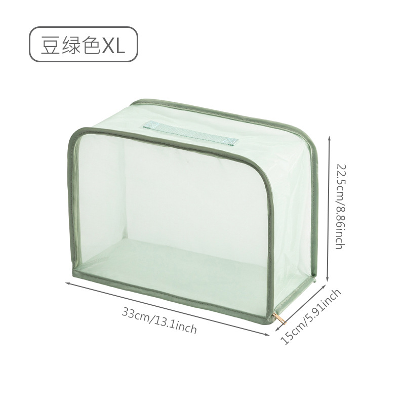 Bolsa de lujo bolsa de almacenamiento de mano bolsa de polvo transparente ligero simple impermeable a prueba de humedad bolsa de cuero cubierta protectora artefacto