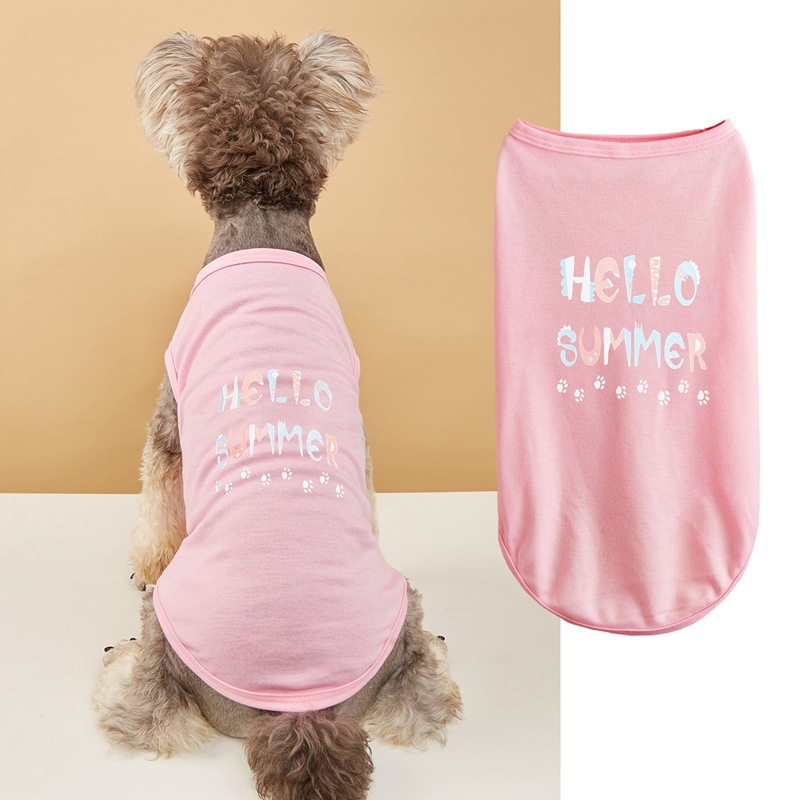 Style De Bande Dessinée Polyester Lettre Vêtements Pour Animaux De Compagnie display picture 4