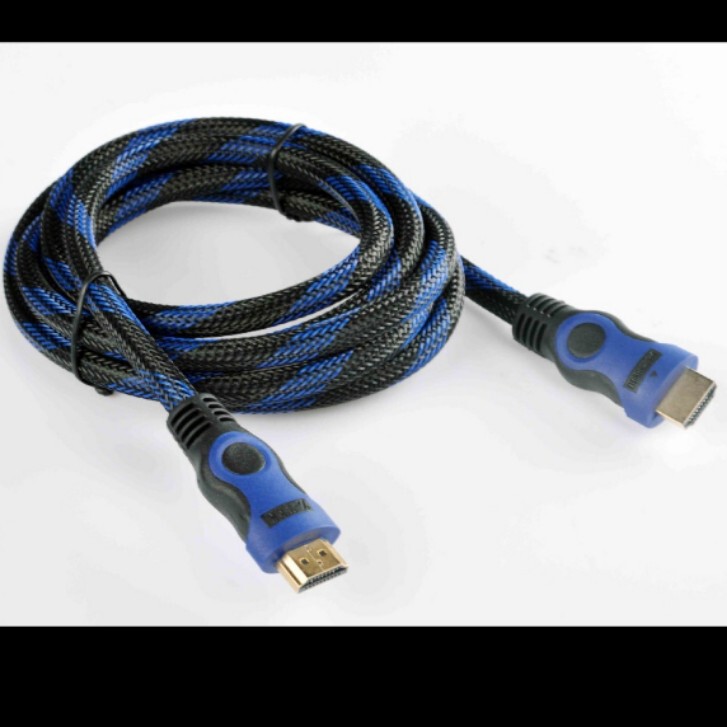 メーカーのカスタマイズされたスポットニュートラルバージョン 1.4 金メッキ HDMI 高解像度ケーブル青と黒のネットワーク TV マッチングケーブルコンピュータ周辺機器|undefined