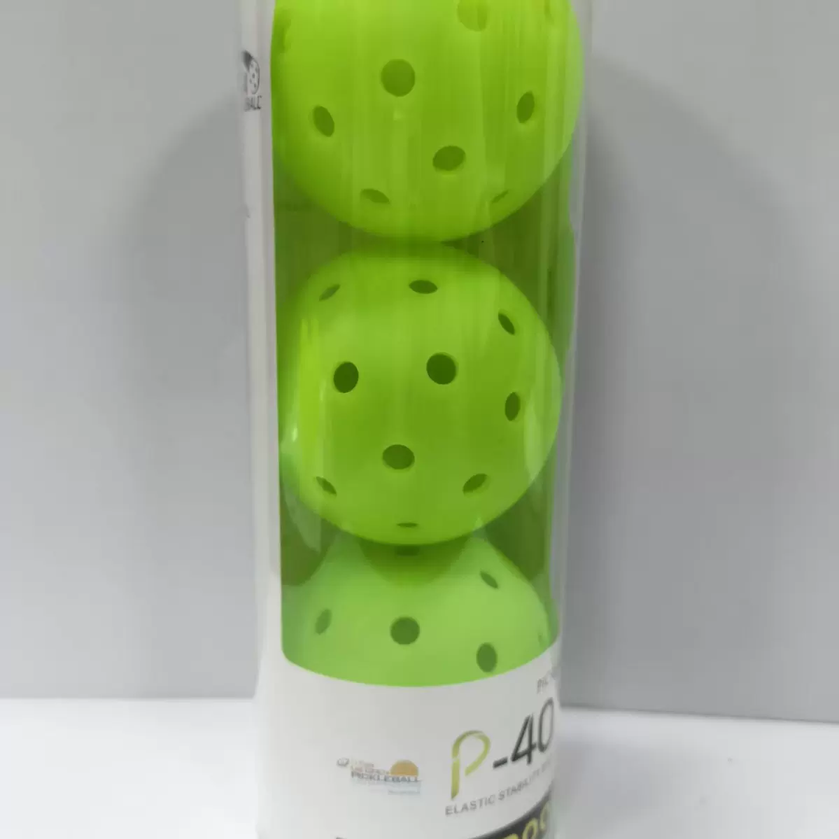 周年庆高弹匹克球40孔匹克球空心球 户外体育用品多孔比赛球
