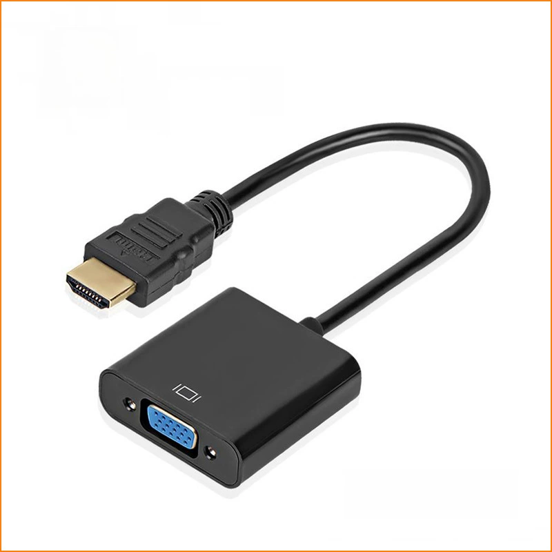 Заводская пометка HDTV в VGA HD HD-про-адаптер аудио и видео конвертер HD кабель HDTV в VGA