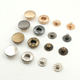 Factory spot wholesale copper snap button down jacket coat four snap button 831 metal snap button