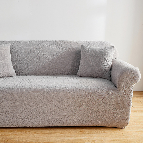 solid color elastic sofa for double