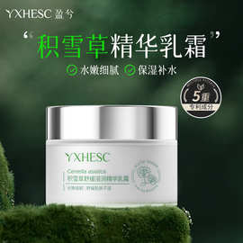 盈兮积雪草舒缓精华乳霜厚脸皮乳霜积雪草胶原乳面霜草本精华乳霜