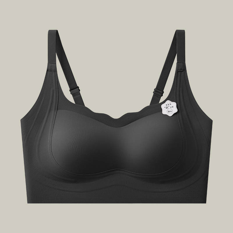 Ropa interior de espalda hermosa sin costuras, soporte suave, sensación desnuda, sujetador anti-flacidez, pecho, chaleco invisible, sujetador sin anillo de acero