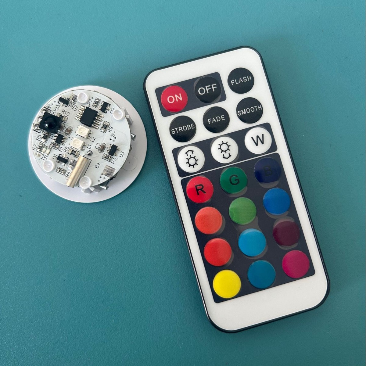 七彩遥控小夜灯充电拍拍灯底伴睡床头灯酒吧灯氛围灯迷你陶瓷灯灯