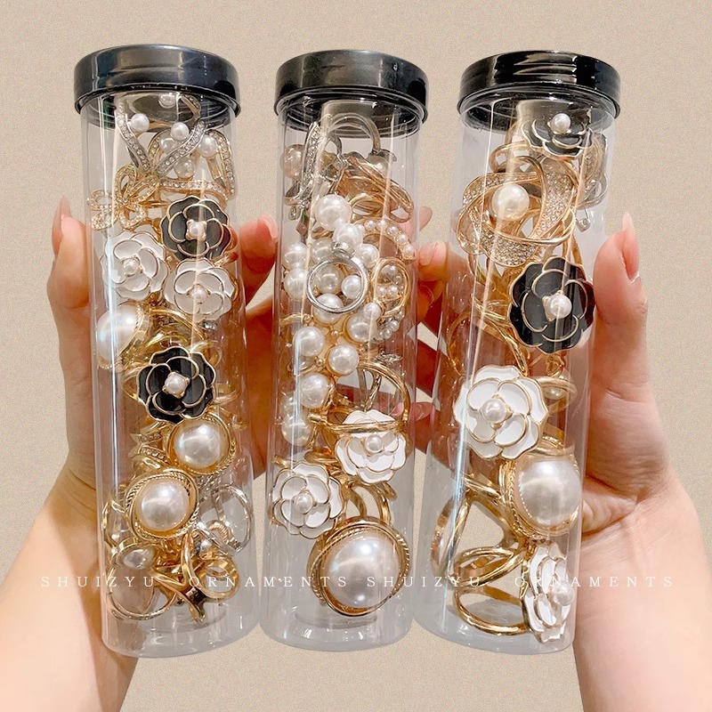 De alta calidad de La Perla de la bufanda de hebilla de la bufanda cuadrada Universal hebilla de cinturón de nudo hebilla accesorios mujer 2023 Nueva broche