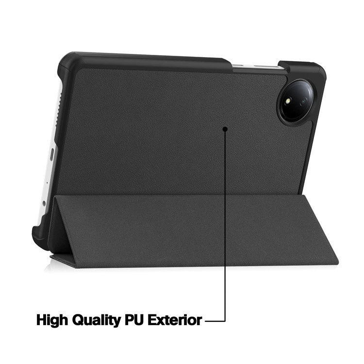 Совместимо с Redmi Pad SE 8.7 дюйма 2024, защитный чехол; кожаный чехол для Redmi Pad Pro 12.1