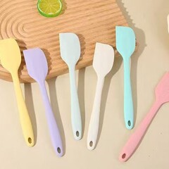 硅胶刮刀果酱奶油抹刀蛋糕烘培一体实色牛油刮刀家用烘焙工具