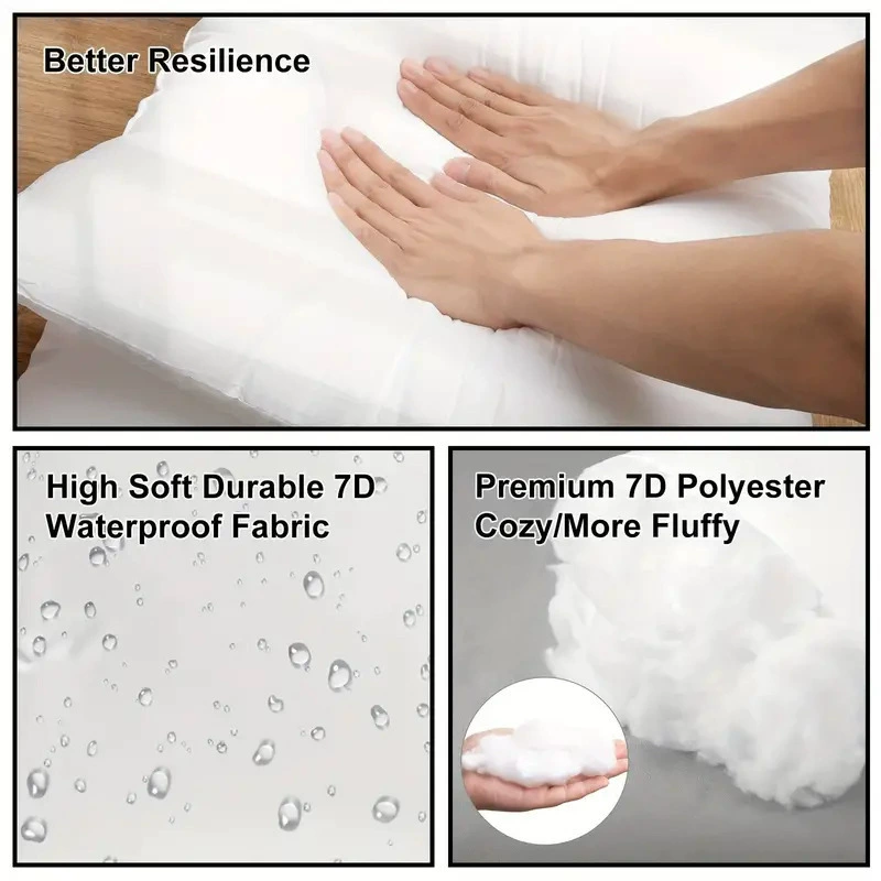 Double-sided travel waterproof pillow, pillowcase, sofa, Amazon