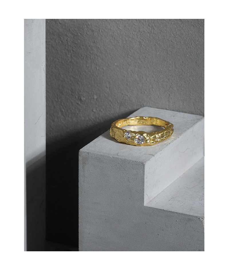 18K Real Gold Plated, Platinum Plated Plating Material Artificial Gemstones Inlay Material 925 Sterling Silver Artificial Gemstones Solid Color Rings