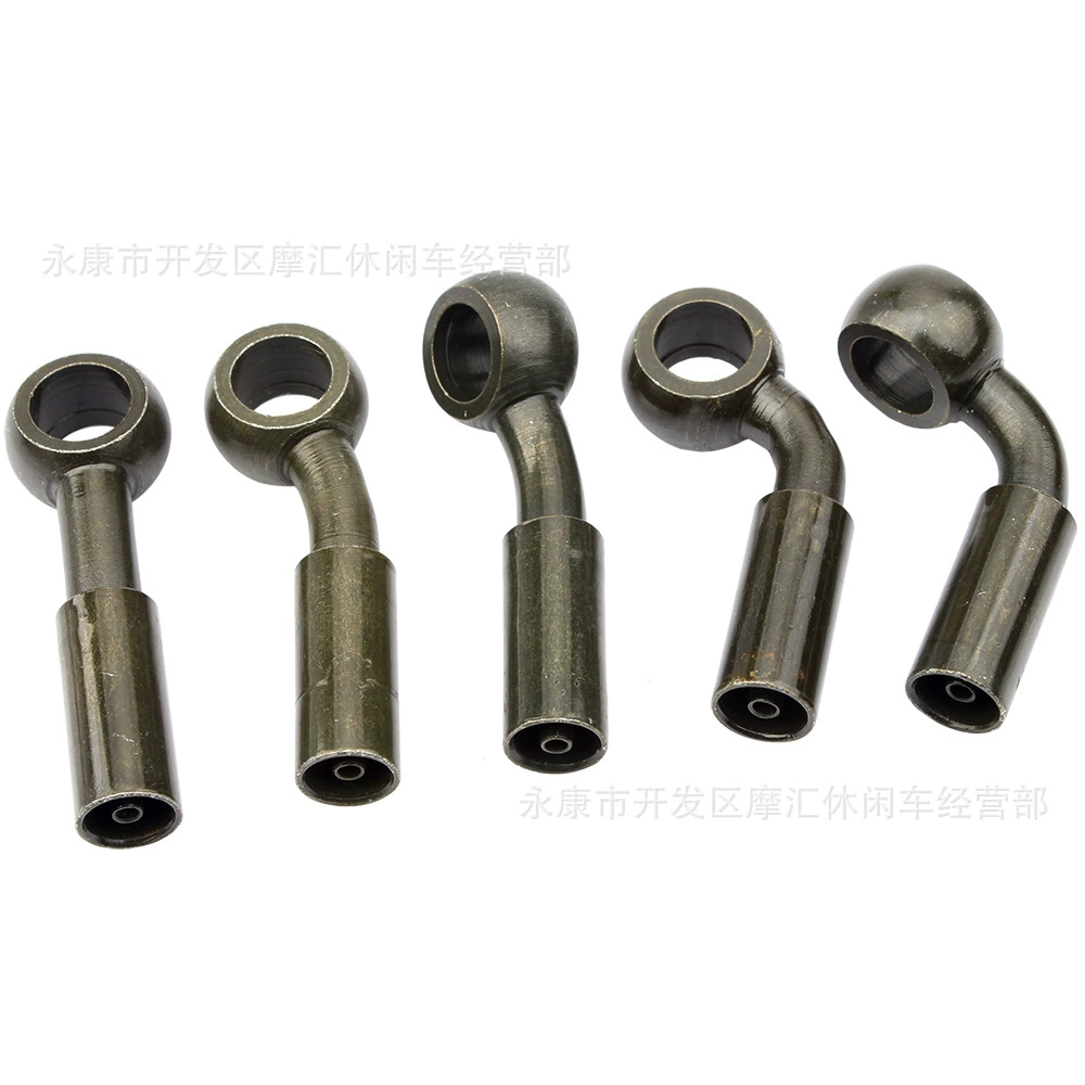 Мотоцикл пляжный внедорожник аксессуары для электрических скутеров универсальный разъем для тормозной масляной трубы 10 мм Интерфейс рыбий глаз