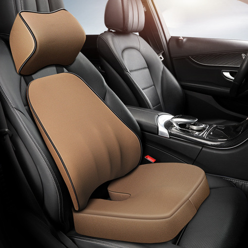 Car headrest, car backrest, neck pillow, car neck pillow, pair of pillows, car memory foam cervical pillow, seat lumbar support