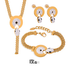 ��ʽ����Բ����ͷ�����Ѹ�18k����洴�������ٴ��������Ů��װ