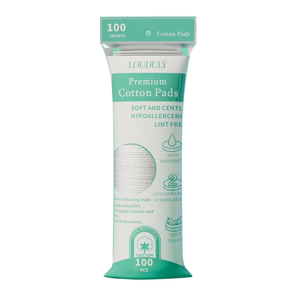 Cotton wipes, 100 pieces