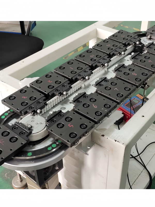 非标环形导轨循环线链条式环形导轨全自动生产线紧密输送线轨道