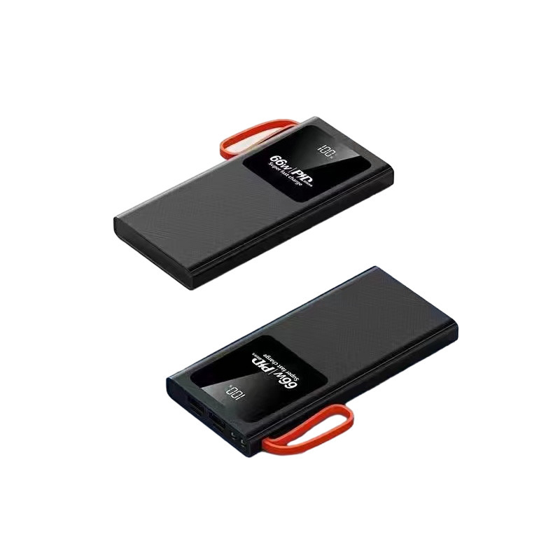 PD de carga rápida bidireccional lámpara de iluminación LED portátil fuente de alimentación portátil al aire libre de alta capacidad multipuerto doble carga de salida USB