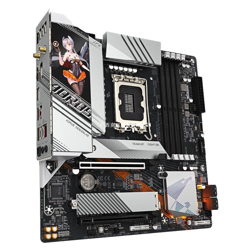 GIGABYTE雕妹B760M AORUS ELITE AX-P台式电脑PC主板适用LGA1700