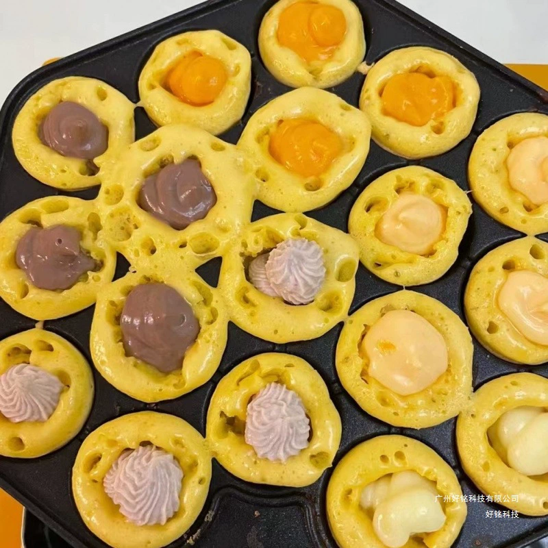 Multifunctional non-stick stall household pulp egg machine baking tray octopus machine mold small cake mold