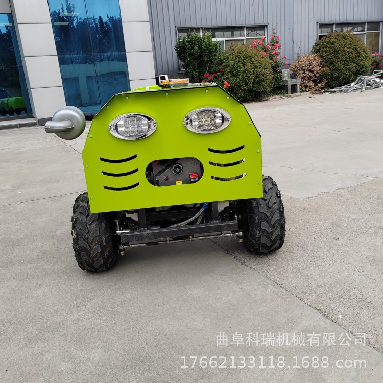 科瑞智能遥控打药机 人机分离农用机械打药车 果园风送式喷雾机