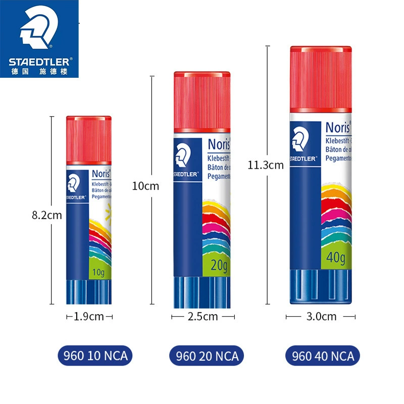 [Германия STAEDTLER/Штедтлер 960 20г клей-стик, прочная фиксация, легко смывается, высокая адгезия, твердый клей]
