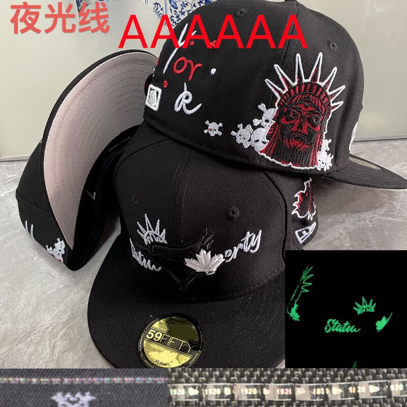 2025新款热销跨境外贸棒球帽AA花纹荧光尺寸平沿帽PouChang AnFo|undefined