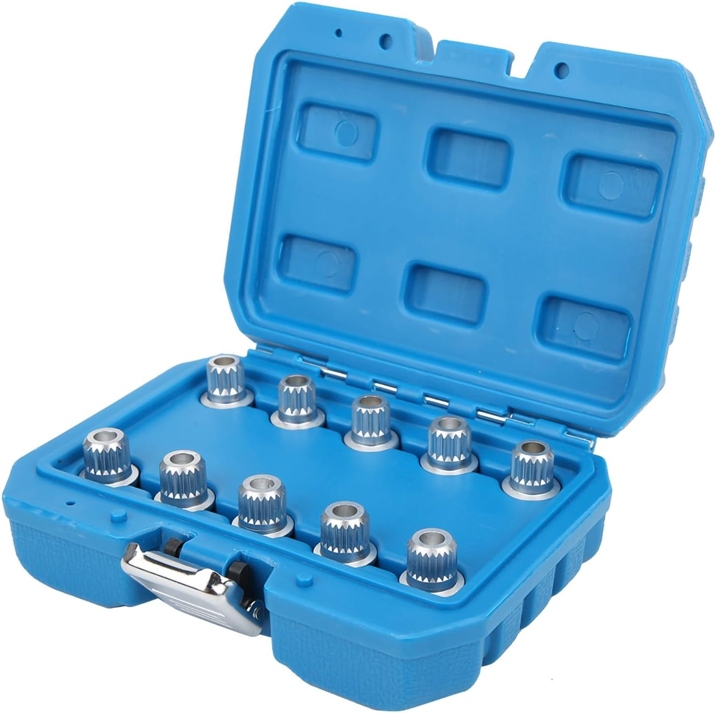 10 Pieces of Center-Hole Bmw Tire Anti-Theft Screw Sleeves Compatible with Bmw 12357 Series X1X3456 Anti-Theft Keys