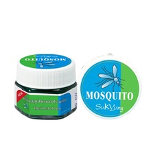 泰国蚊子膏sukyung正品青草膏绿膏清凉淑容薄荷膏可带中文标
