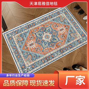 Nordic Living Room Carpet Dove Fleece Bedroom Bedside Blanket Soft Cool Floor Mat Sofa Coffee Table Waterproof Dirty Resistant Foot Mat