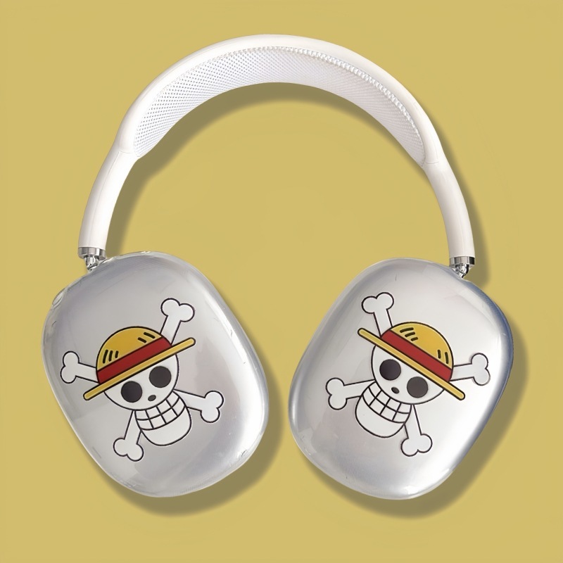 アニメ透明適用アップルAirPods Maxヘッドセットbluetoothヘッドセット保護カバーソフトケースかわいいシンプル|undefined