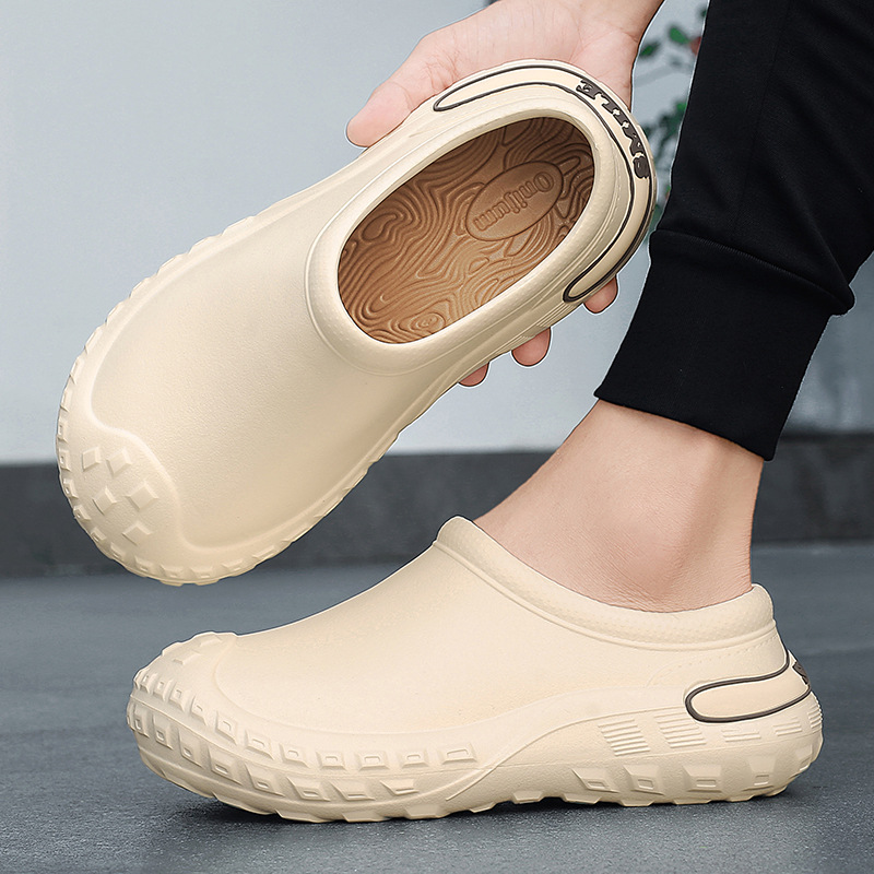 Zapatos de algodón simples para hombre nuevo tacón de bolso fondo suave impermeable antideslizante cálido pareja todo fósforo zapatillas de fondo de neumáticos al aire libre invierno