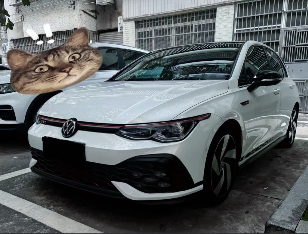 Applicable Golf 8 fangs 8Rline 8gti fangs modified front shovel front lip tail lip rear lip CS surround kit