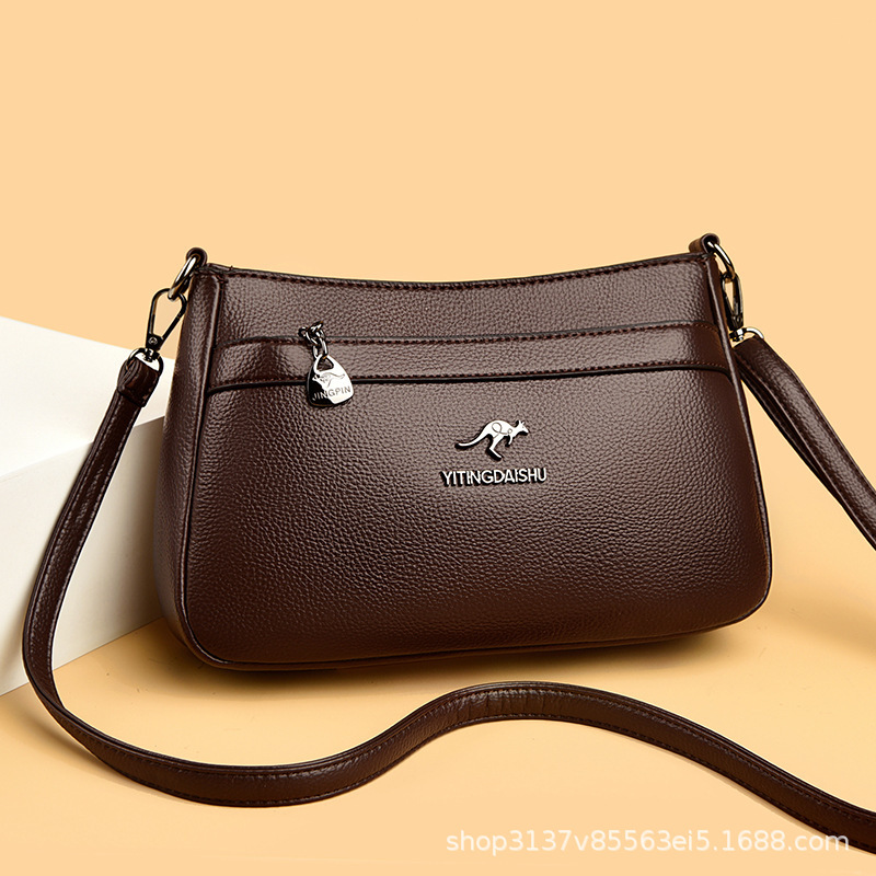 Women's Crossbody Bag, Large Capacity, Multi-Layered Small Bag, 2026 New Model, Large Mother-In-Law Bag, Shoulder Bag, Soft Leather Small Ck Bag Women's Crossbody Bag, Large Capacity, Multi-Layered Small Bag, 2026 New Model, Large Mother-In-Law Bag, Shoulder Bag, Soft Leather Small Ck Bag