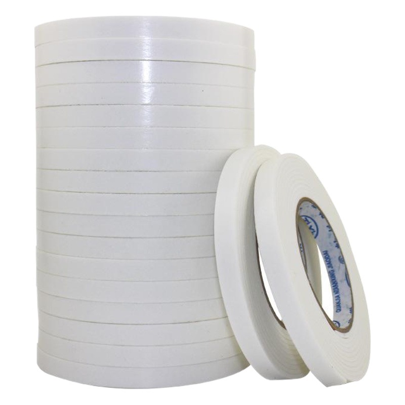 En stock suministro de 6mm de ancho adhesivo de doble cara adhesivo plano fuerte fácil de rasgar fusión en caliente adhesivo de doble cara productos electrónicos de hardware cinta