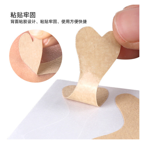 Glue-free nail correction patch to correct ingrown toes, inline correction of curly nails and toe patch