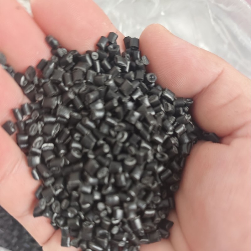 PPポリプロピレン再生粒子強化高光沢高融解性黒色PPプラスチックシェル|undefined