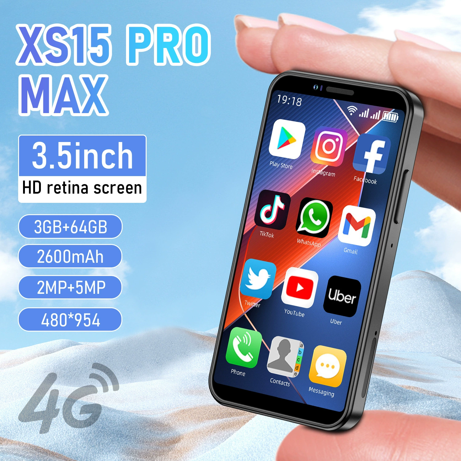 Товар каталог электронная коммерция XS15 HD ультра-малкий экран Android умный мини мобильный телефон dual-sIM карта 4 ядра низкая цена оптом