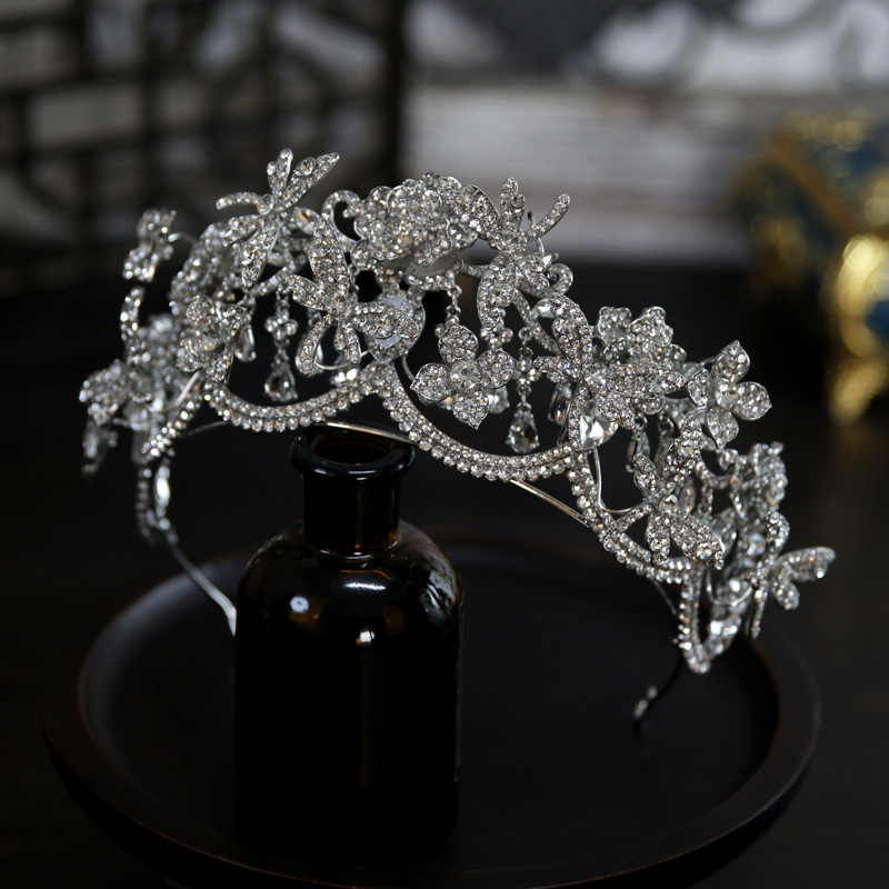 Tiara with tassels for bride