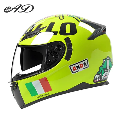 Motosiklet kaskı (dəbilqə) — Four-Season Safety Helmet Led Taillight