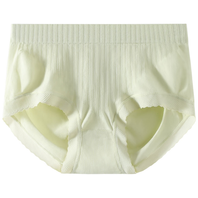 Ropa interior de las mujeres de algodón puro antibacteriano entrepierna cortos cómodos medio de cintura de la muchacha del triángulo corto cabeza transpirable ropa interior de la muchacha