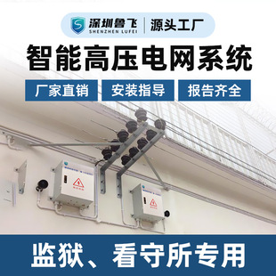Pulse High-Voltage Power Grid System Manufacturer Prison Detention Center Anti-Climb Anti-Theft Digital Fence Sensor Host Alarm
