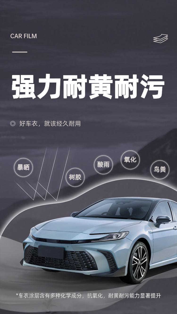 Tpu Invisible Car Cover, Car Paint Protection Film, Ppf, Self-Recovering, Anti-Scratch, Anti-Yellowing, Anti-Dirt, Transparent Protective Film