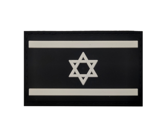 Bandera tailandesa en stock bandera asiática banderas israelíes Bandera de Israel pegatinas de tela brazalete de Velcro parche bordado