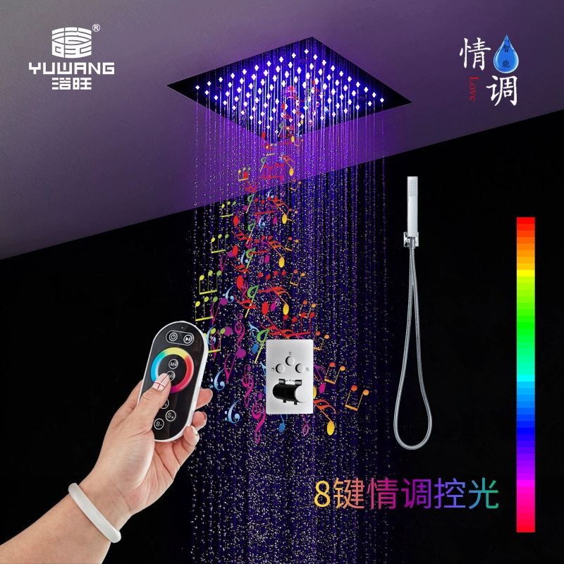 LED освещение шоу набор дождь капли полив Hengding верхний спрей шоу отель вилла B & B душ комната