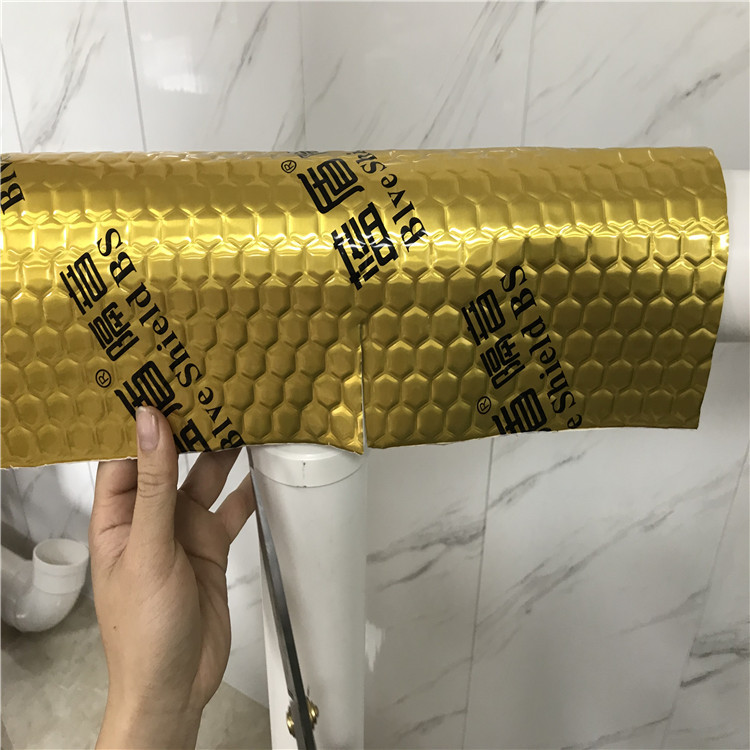 下水管隔音阻尼片隔音棉管道隔音材料卫生间排水管减震材料