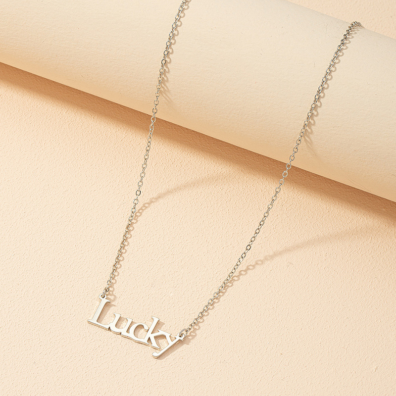 New Fashion Lucky Necklace display picture 1