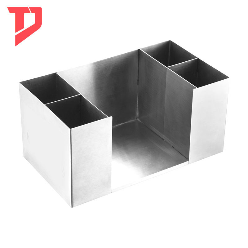 Caja de pañuelos de acero inoxidable Bar Hotel bar caja de pañuelos de paja de múltiples funciones