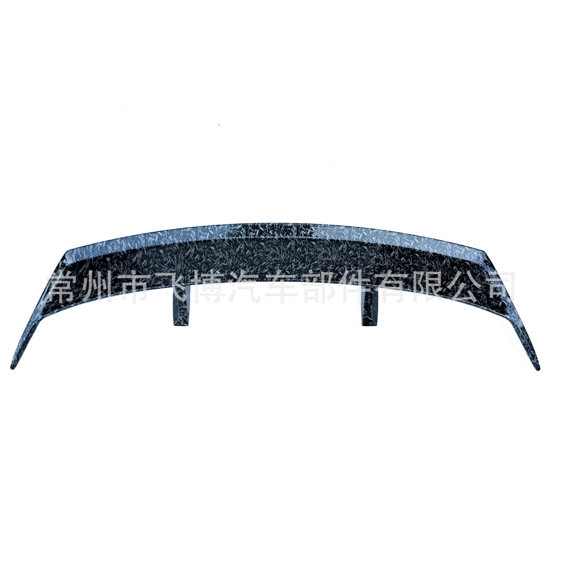 Suitable for Car Modification Universal Large Rear Wing Gt Modification Fixed Wing Abs Black Material Sedan Universal Rear Wing