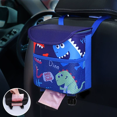 Car Trash Can Car Car storage bag/box - upgrade-jurassic