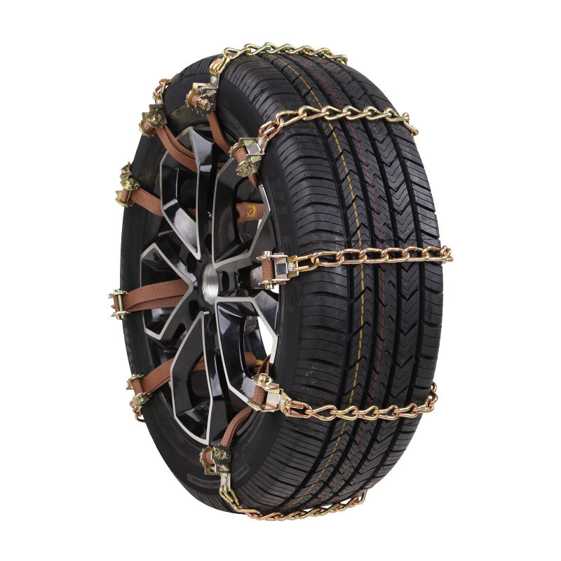 Universal Tire Anti-skid Chains Universal Iron Chain Winter Snow Chains (Tire snow chain) - 8892-single-manganese-steel-chain